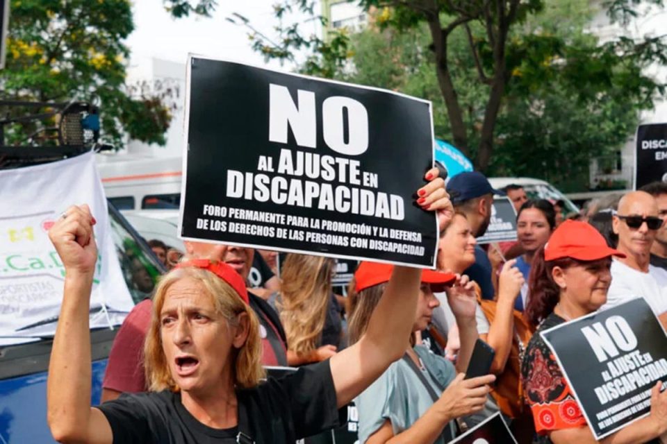 Archivo protesta discapacidad