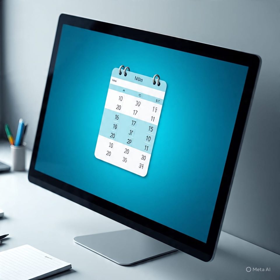 Calendario electrónico